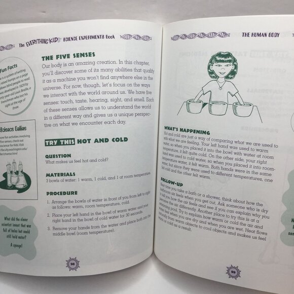 Adams Media The Everything Kids' Science Experiments Book Children Learning Fun - Picture 7 of 9